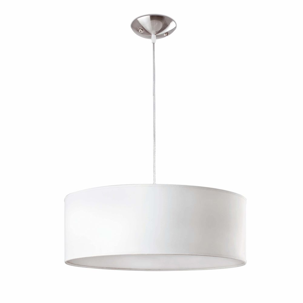 Pendelleuchte SEVEN 3-flammig Weiß in modernem Design für stilvolle Beleuchtung.