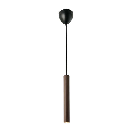 Pendelleuchte Vico mit minimalistisches Design und gerippter Oberfläche für skandinavische Eleganz.