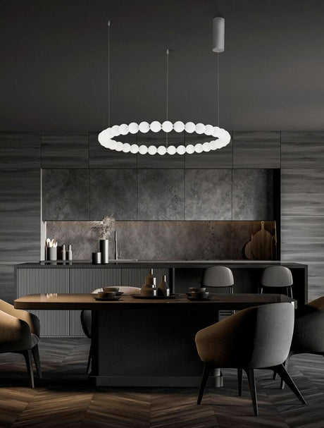 Lampa wisząca LED Perla 36-płaszcza Ø 80 cm 3000k
