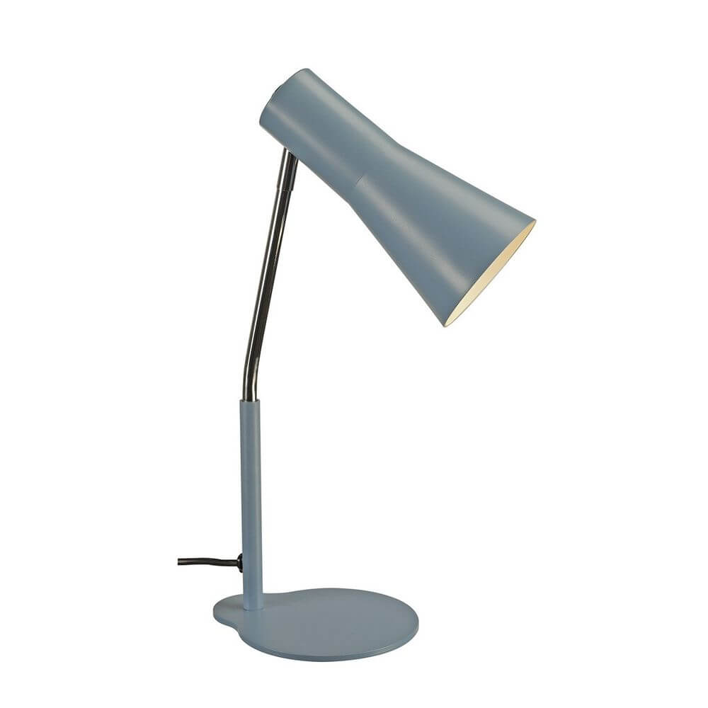 Phelia Tischleuchte Blau in modernem Design, ideal für Schreibtischbeleuchtung und stimmungsvolle Akzente.