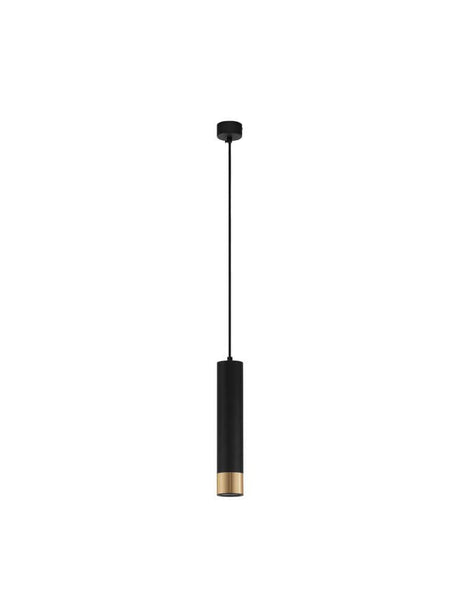 Picto Pendant Lamp GU10 Ø 6 cm nero, oro
