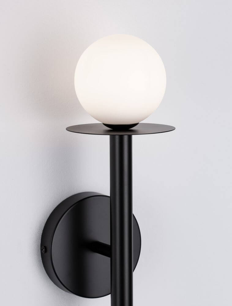 Pielo Wandleuchte G9 H 45cm mit Opalglas und modernem Design, elegantes Licht für Ihr Zuhause.