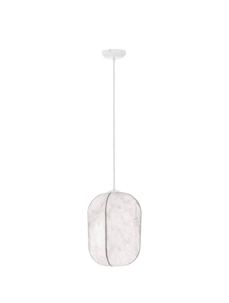 Pierida Pendelleuchte E27 Weiß - moderne Deckenlampe in elegantem weißen Design, ideal für stilvolle Interieurs.