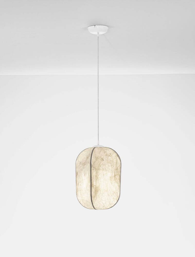 Pierida Pendelleuchte E27 Weiß in eleganter Form, geeignet für stilvolle Innenräume.