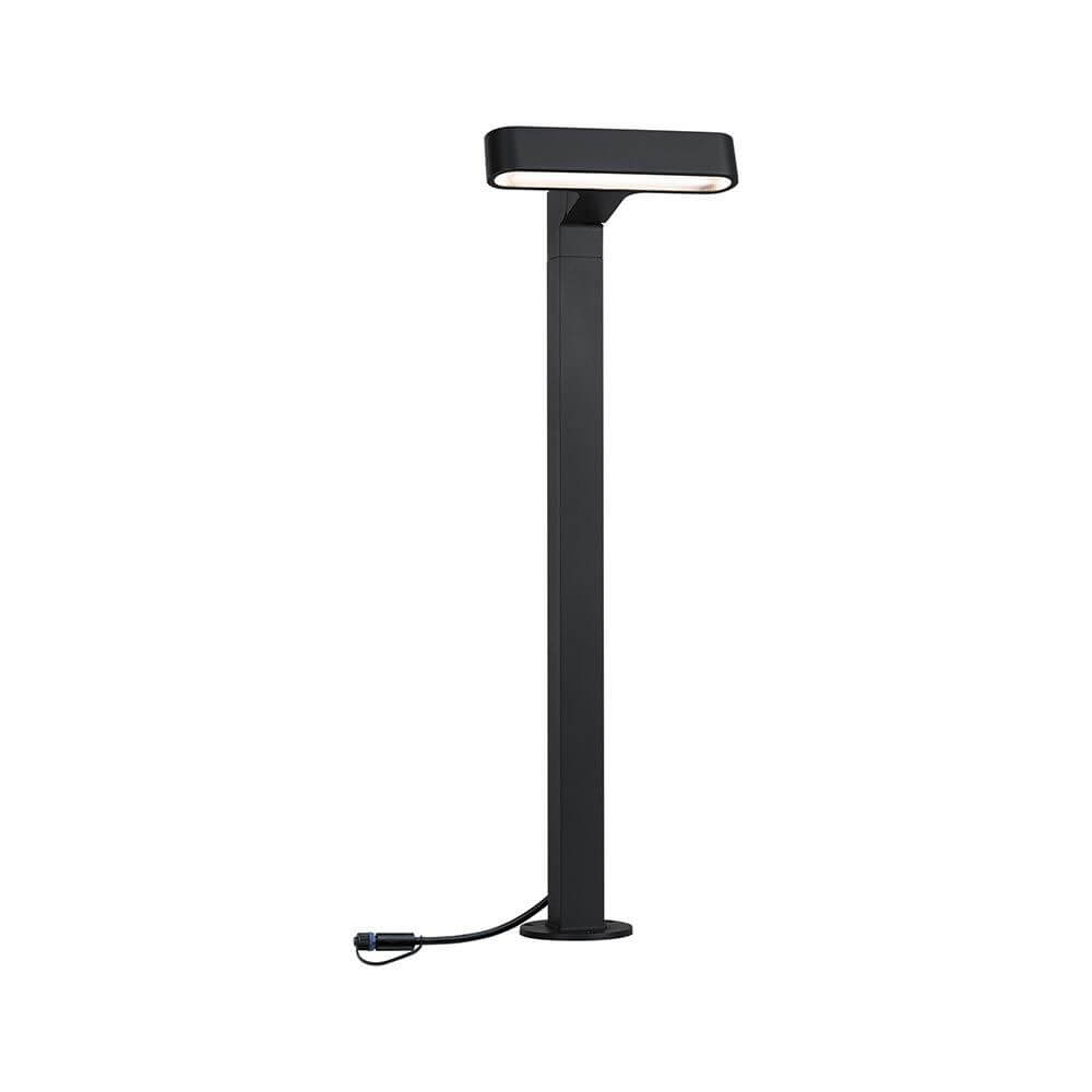 Plug & Shine LED Pollerleuchte Ito Horizontale Ausrichtung IP65 in modernem Design mit asymmetrischer Ausstrahlung