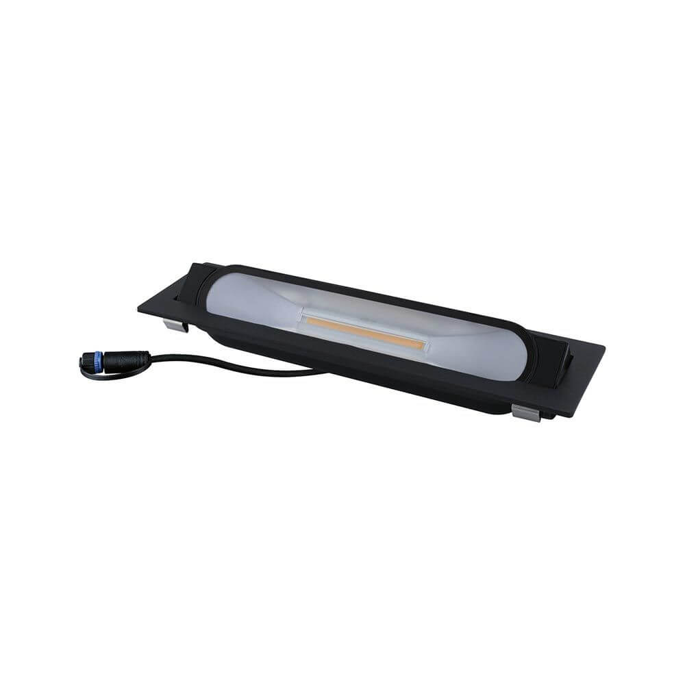 Plug & Shine LED Wandfluter Ito Anthrazit IP67 - Außenleuchte mit modernem Design und warmweißem Licht.