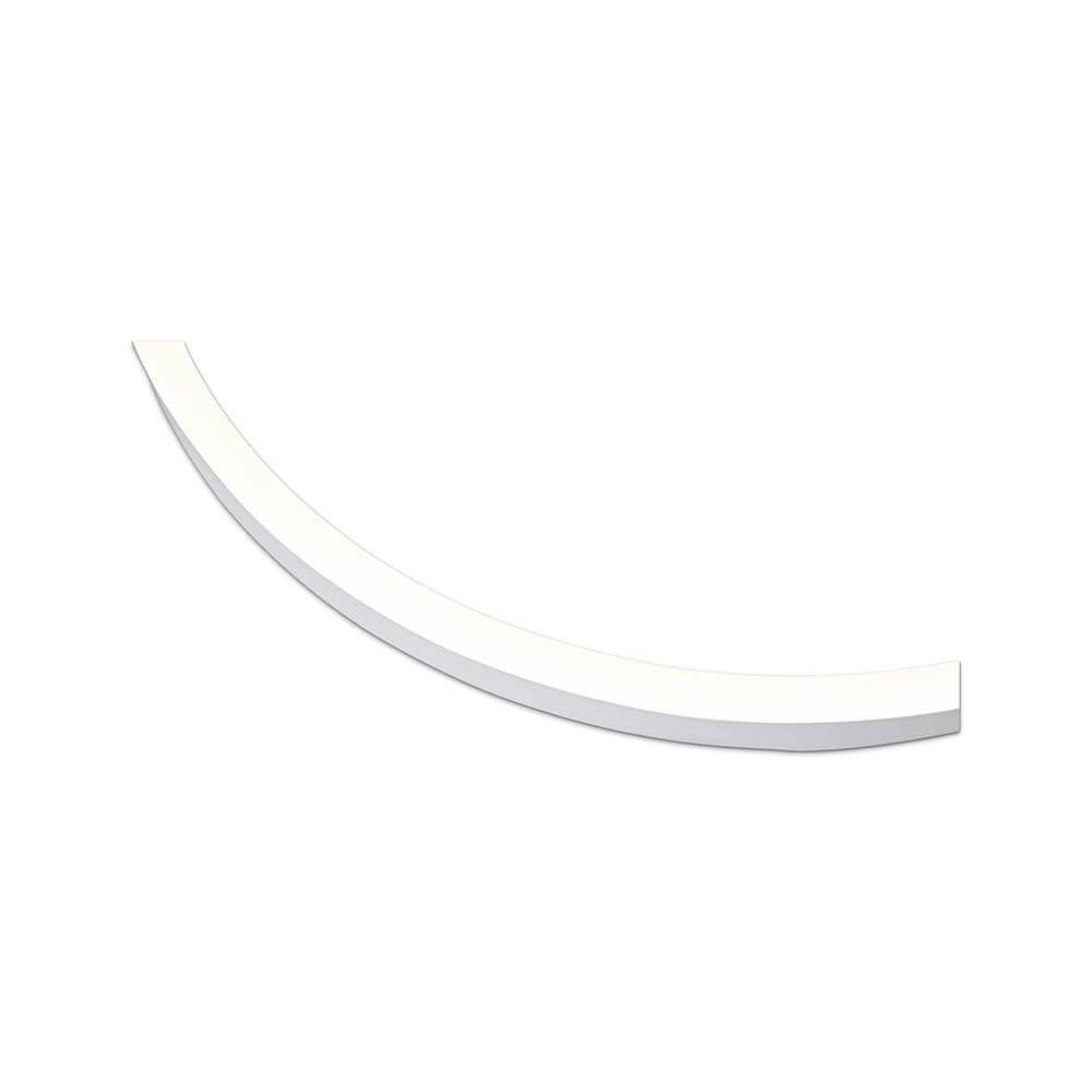 LED Plug & Shine Neon Stripe IP67 3000K 5m in geschwungener Form für wetterfeste Beleuchtung.