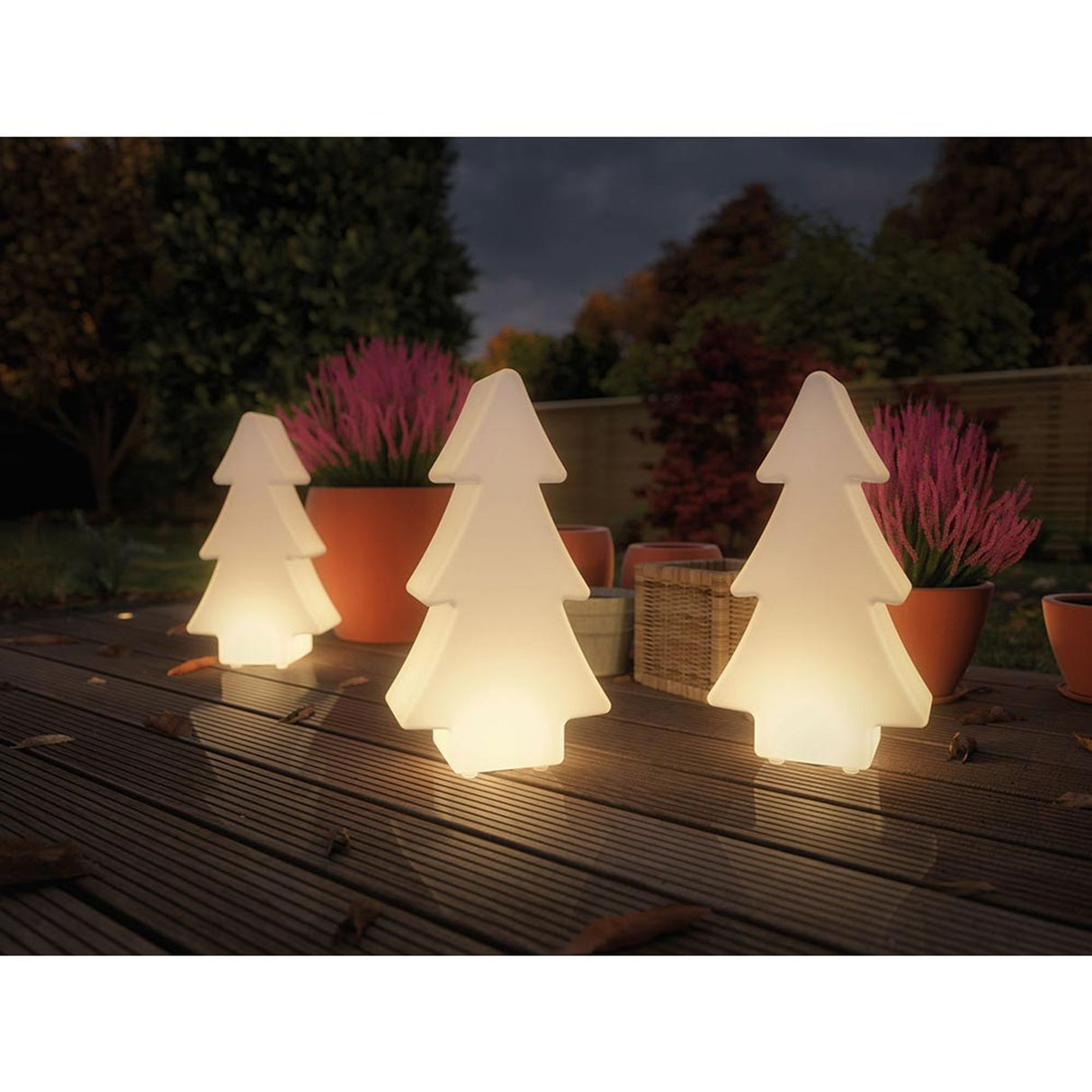 Plug & Shine Weihnachts-Bündel Baum & Stern