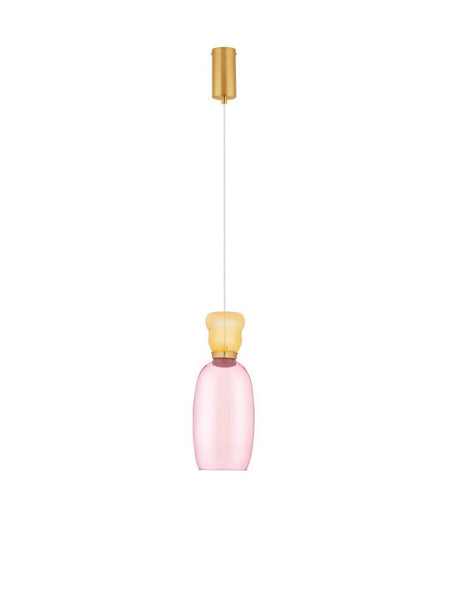 Pluma LED pendellampe Ø 15 cm 3000K flerfarvet