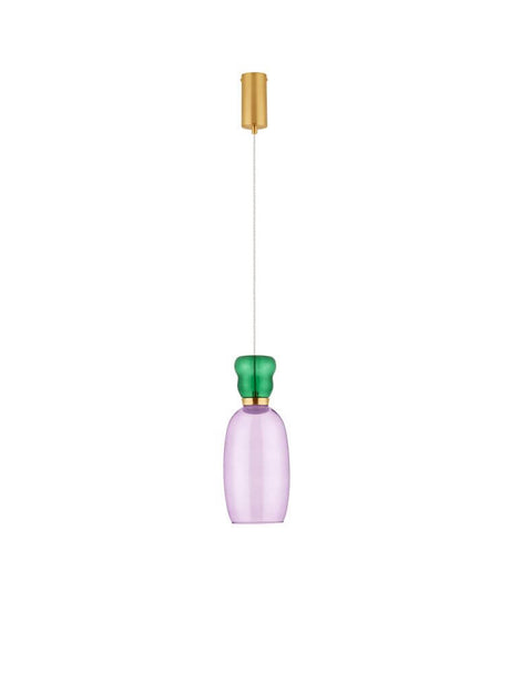 Pluma LED pendellampe Ø 15 cm 3000K flerfarvet