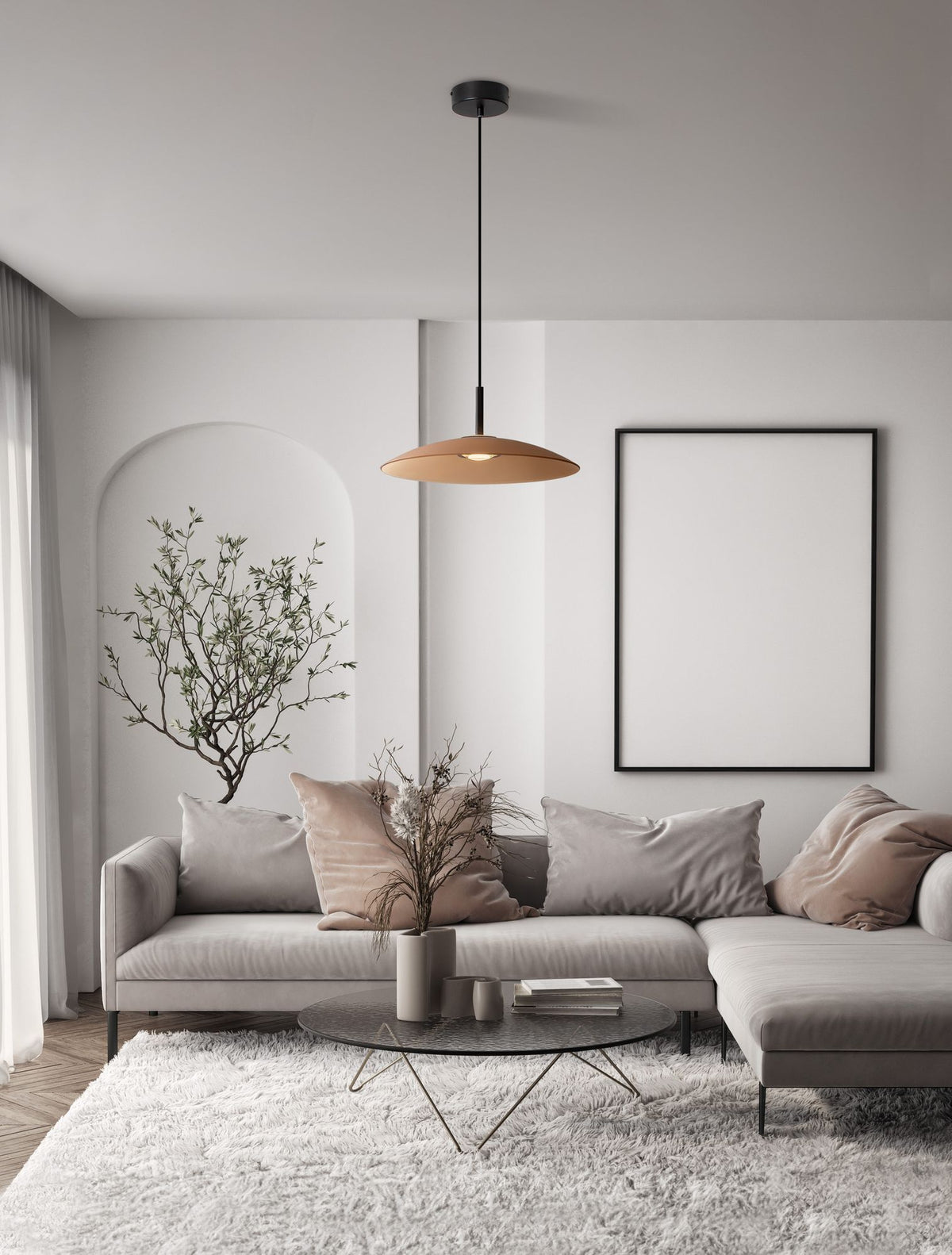 Polifemo LED Pendelleuchte Ø 40cm 3000K (3)