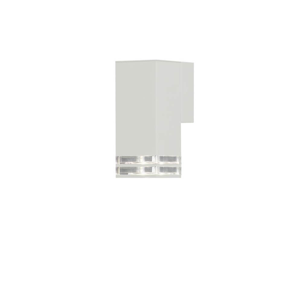 Pollux Außen Wandleuchte IP44 in Weiß, moderne und elegante Außenbeleuchtung für Ihr Zuhause.