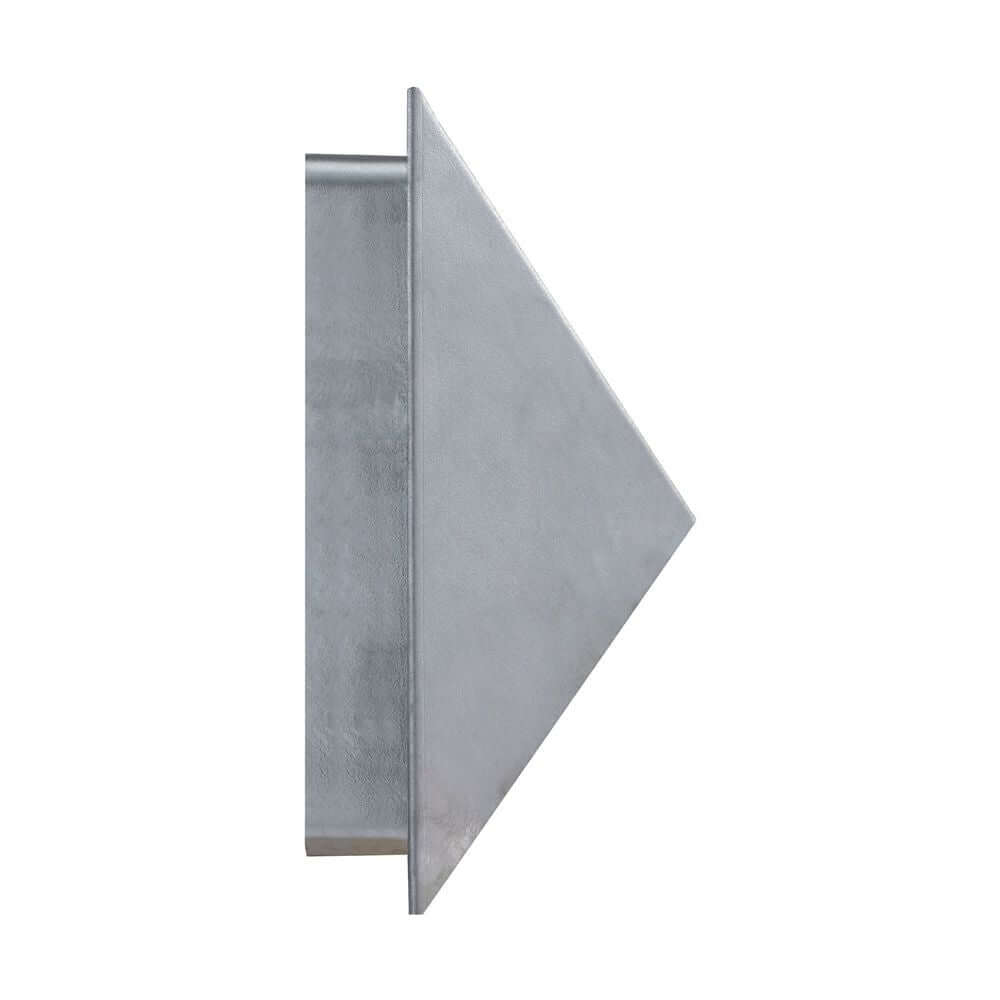 Pontio Außenwandlampe IP54 in elegantem, geometrischem Design aus lackiertem Aluminium.