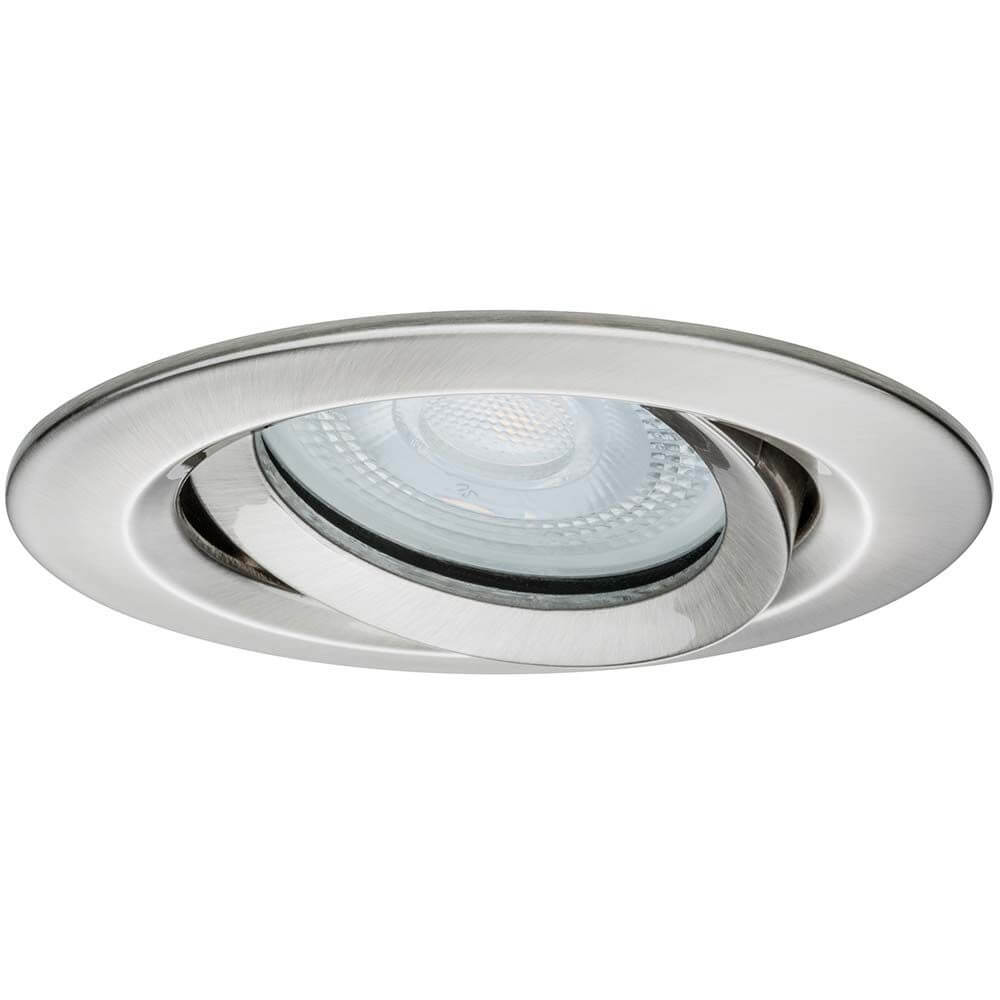 Premium EBL Set Nova IP65 schwenkbar LED 3x7W GU10 Einbaustrahler mit modernem Design