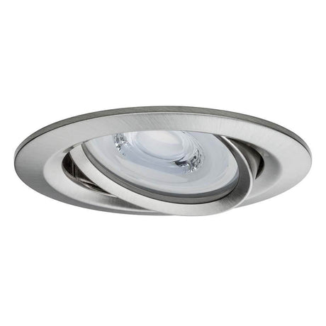 Premium EBL Sæt Reflektor Mønt rd sort Dæmpbar LED 3x6,8W aluminium, elegant forsænket spotlight til accentbelysning.