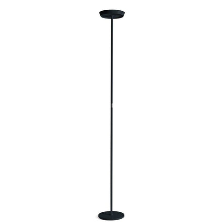Rotaliana Prince LED floor lamp 4850lm Dimmable Black - elegant floor lamp in black.