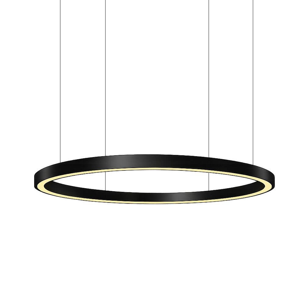 Pro Light LED Ring Pendelleuchte mit integrierter Pflanzenwanne - Sonderbau nach Maß in modernem Design