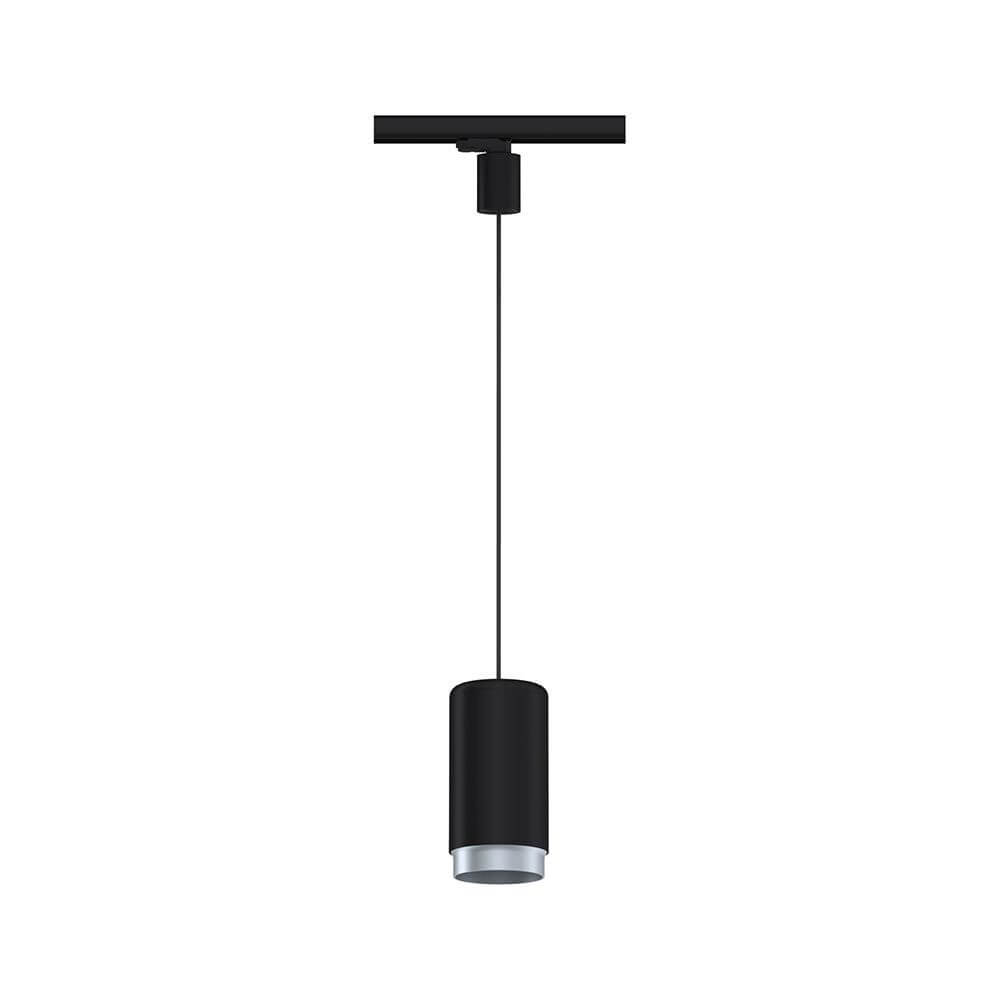 ProRail3 Pendelleuchte Corus Dimmbar Schwarz mit schlichter Eleganz und Voll-Aluminium-Korpus.