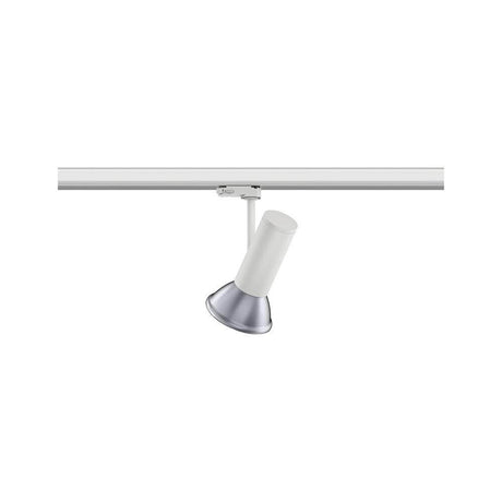 ProRail3 track spotlight Apol dimmable white on a lighting track, flexibly adjustable for optimal lighting accents.