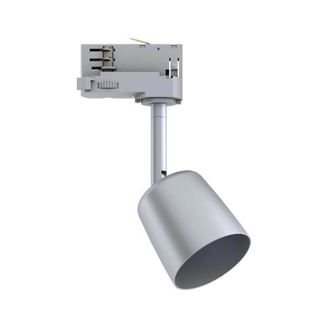 ProRail3 track spotlight Cover dimmable silver chrome in a bright design with flexible light selection.