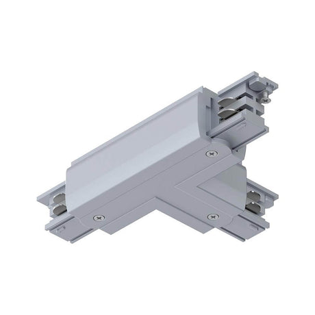 ProRail3 connector T-piece left silver for T-configurations in the ProRail3 track system.