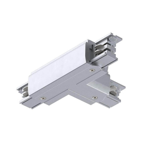 ProRail3 Verbinder T-Stück Rechts Silber für flexible T-Installationen im Schienensystem.