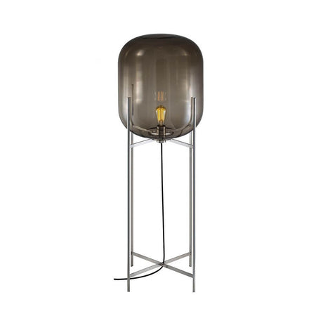 Pulpo LED Oda Big floor lamp Ø 45cm H 140cm with an elegant base and mouth-blown glass.