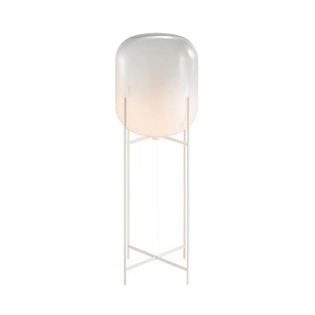 Pulpo LED Oda Big floor lamp Ø 45cm H 140cm with a modern design made of mouth-blown glass.