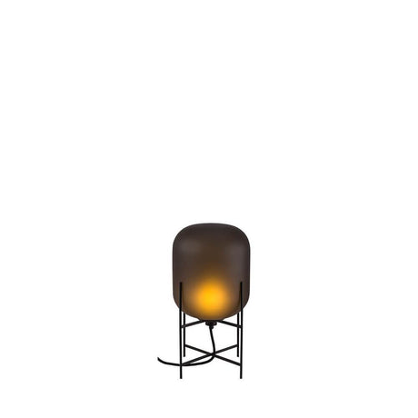 Pulpo LED table lamp Oda Small Ø 24cm H 45cm with an industrial shape and warm light.
