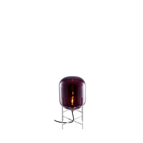 Pulpo LED Tischleuchte Oda Small Ø 24cm H 45cm mit mundgeblasenem Glas und warmem Licht