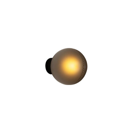 Pulpo LED Wandleuchte Stellar Wall One Ø 18cm mit trüber Transparentfolie und harmonischem Design
