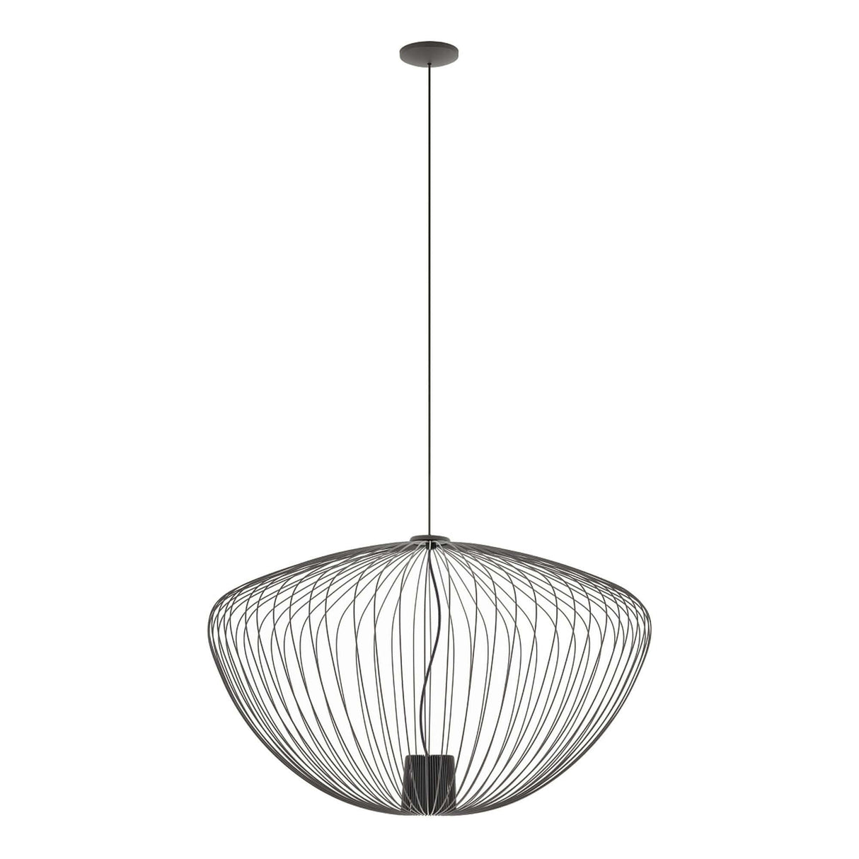 Pumpkin L Hängeleuchte Ø 70cm H 45cm mit modernem Design und eleganten Linienführung