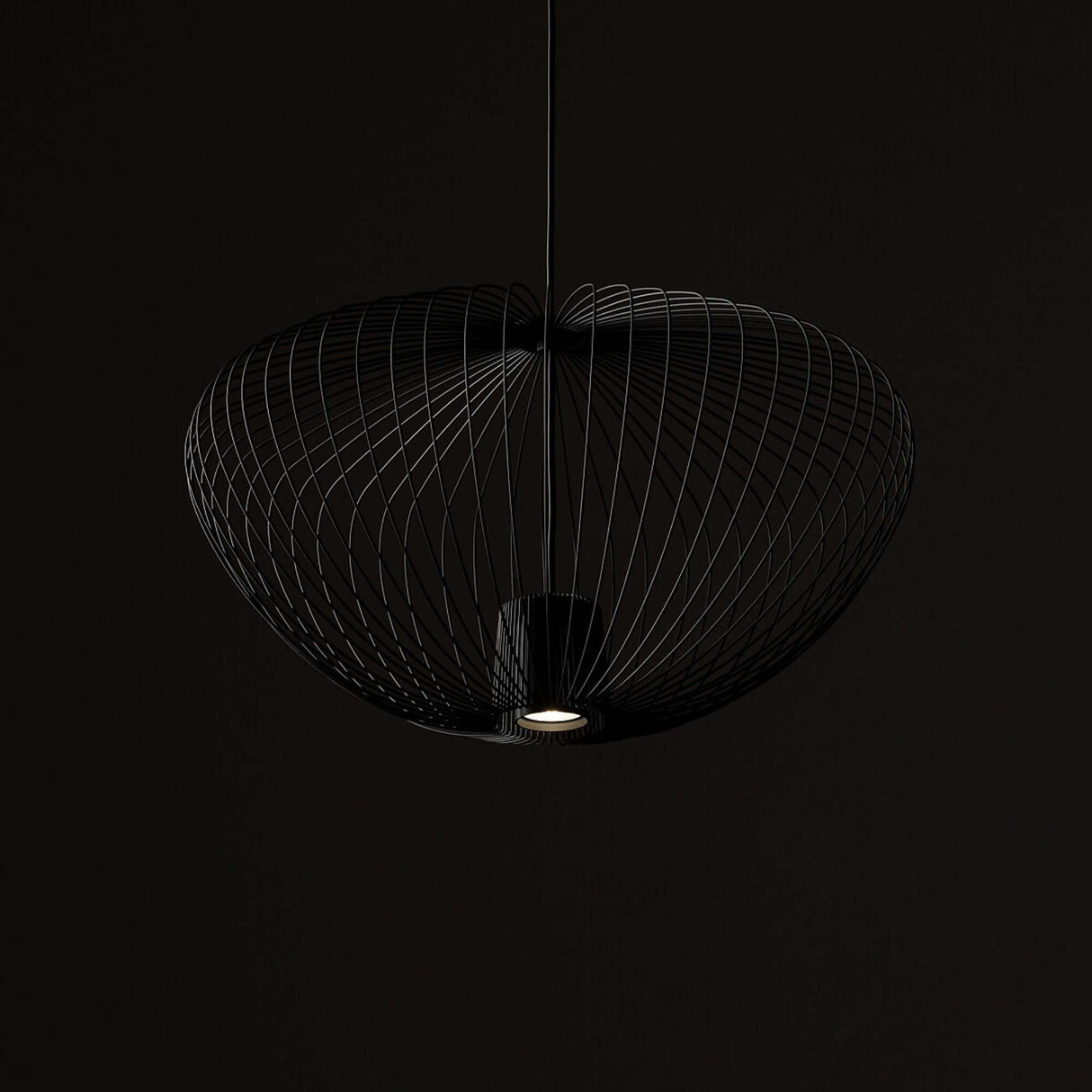 Pumpkin M Hängeleuchte Ø 54,5cm H 33cm in modernem, elegantem Design mit klaren Linien.