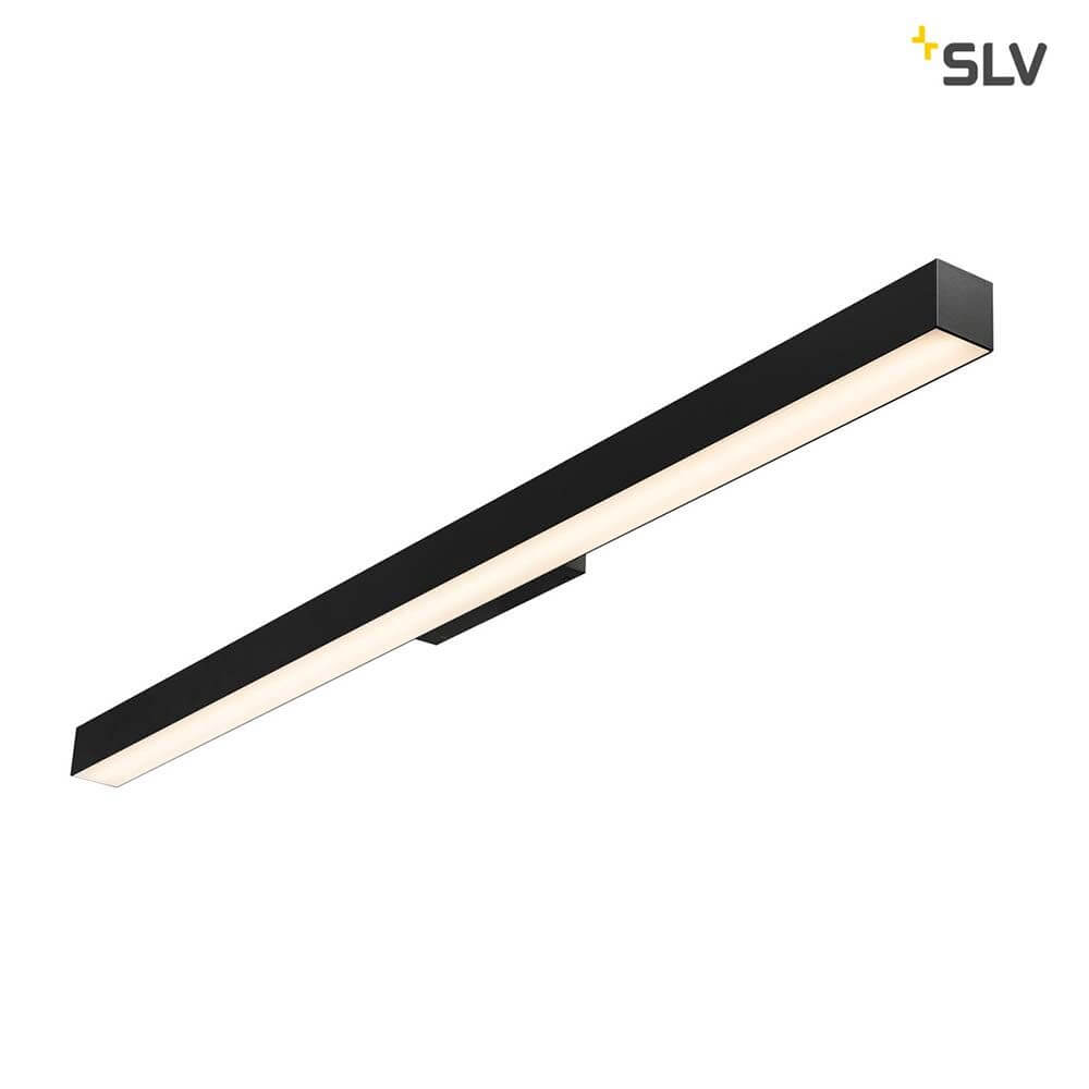 Q-Line LED Wandleuchte Black 3000K, stilvolle Wandleuchte mit diffusor für blendfreies Licht.