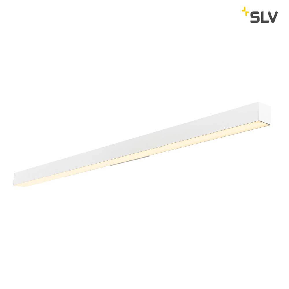 Q-Line LED Wandleuchte Weiß 3000K in modernem Design mit warmweißem Licht und blendfreier Beleuchtung.