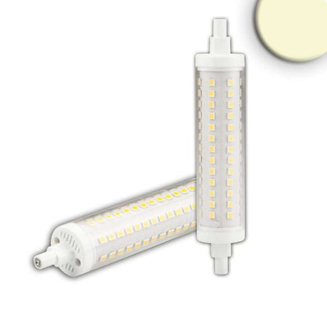 R7s LED Stab 118mm in Neutralweiß, 4000K, 1700lm, 14W, dimmbar, 360° Lichtabstrahlung.