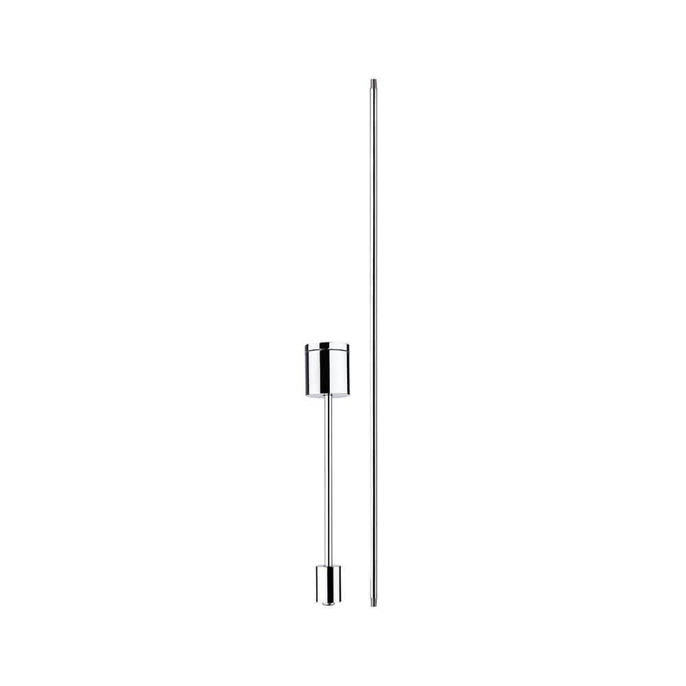 Rail System VariLine Stangen-Abhängung 125 250mm Alu-Gebürstet, Aluminium gebürstet, flexibel in der Höhe.
