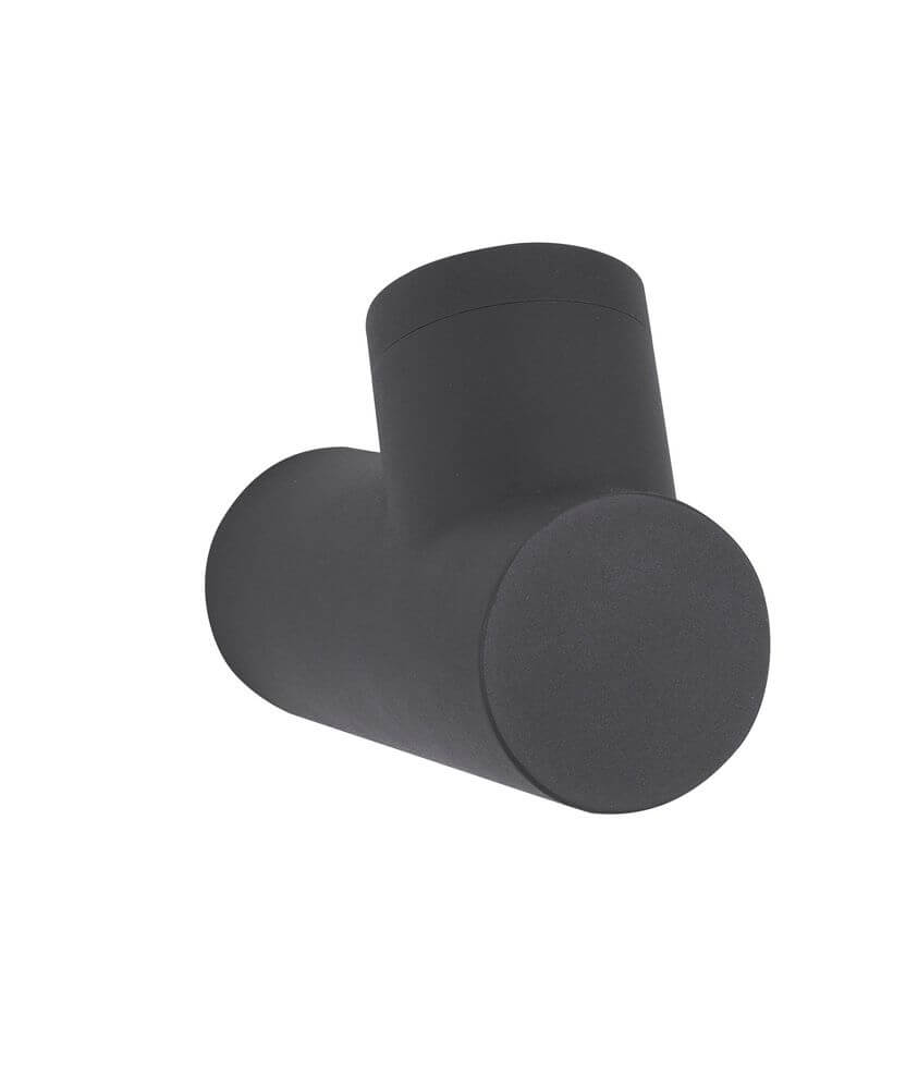 Ramo Außenwandleuchte Dunkelgrau IP65 in modernem Design, ideal für den Außenbereich.