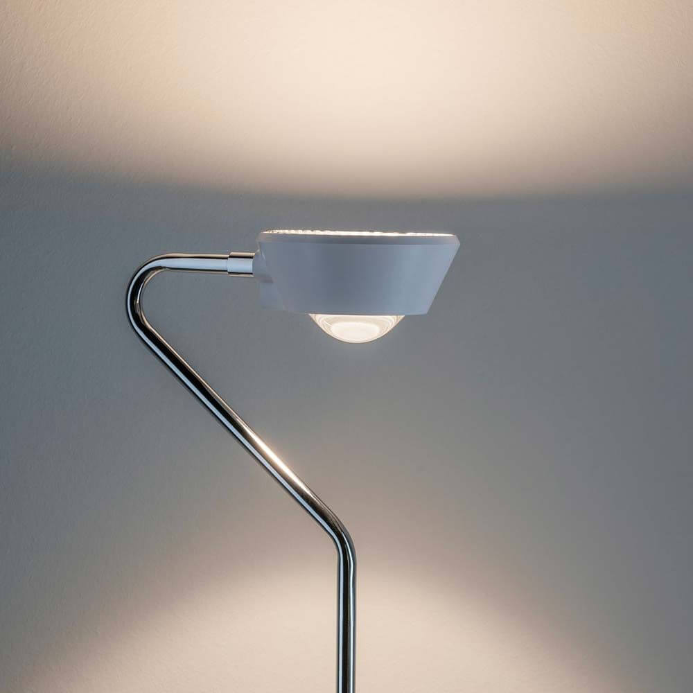 Ramos Stehleuchte dim LED 13W Weiß Chrom 230V