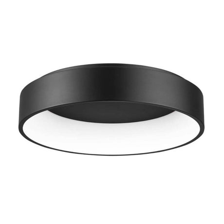 LED Plafonnier Rando Ø 60 cm 2520 lm, 3000 K noir au design moderne