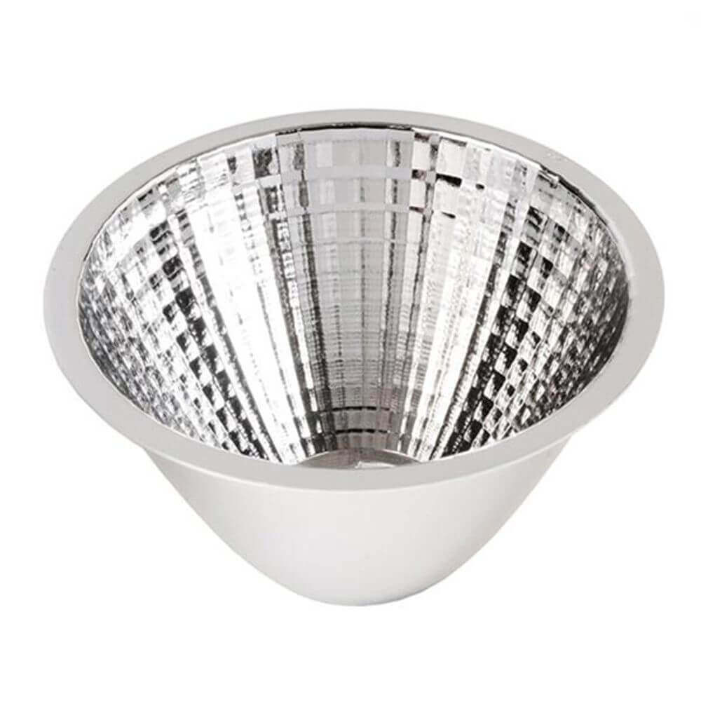 Reflektor 20° für LED 3-Phasenschiene Strahler Lunos in silberner Farbe