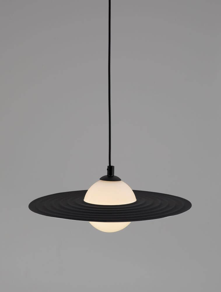Reflet Pendelleuchte Schwarz, Weiß mit modernem Design und klaren Linienführung