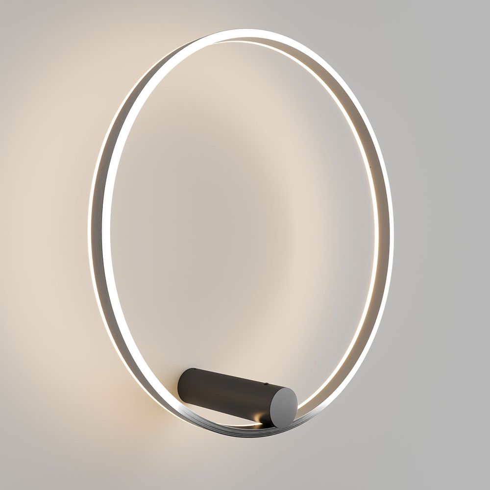 s.luce Ring Air LED wall light & ceiling lamp Ø 60cm in a minimalist design with a round light surface.