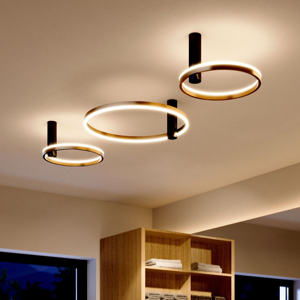 s.luce Ring Air LED wandlamp & plafondlamp Ø 60cm