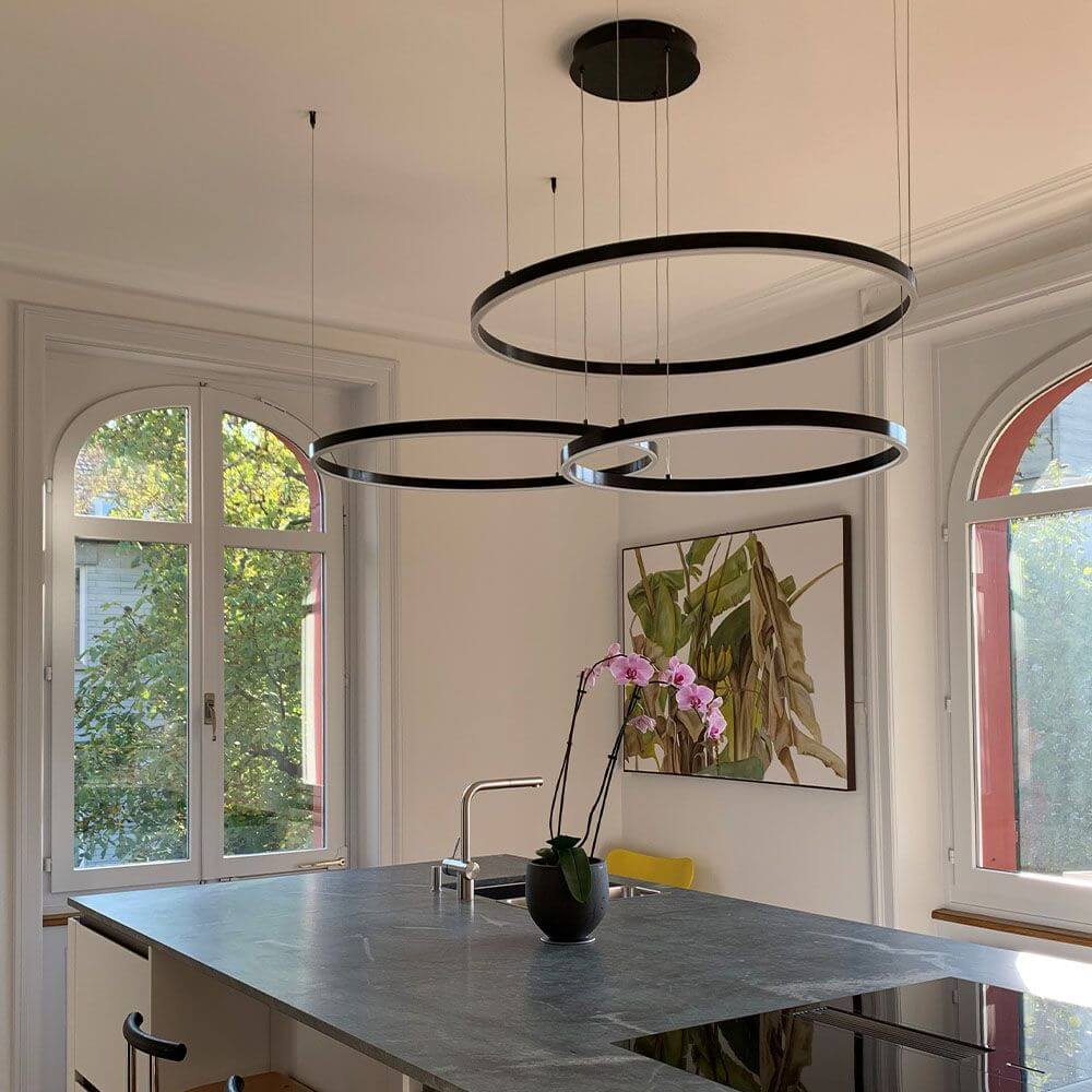 s.luce Conversione ad anello eccentrico (senza anelli a LED)