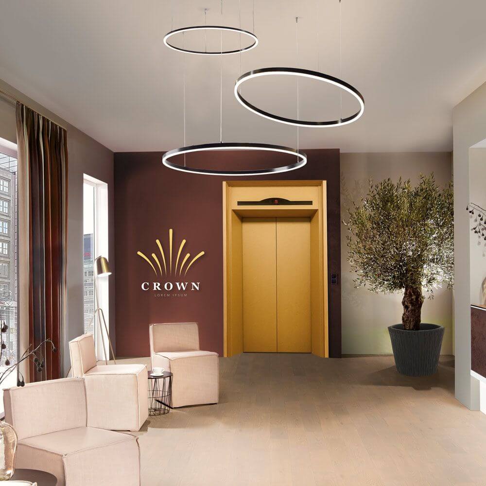 s.luce Conversione ad anello eccentrico (senza anelli a LED)