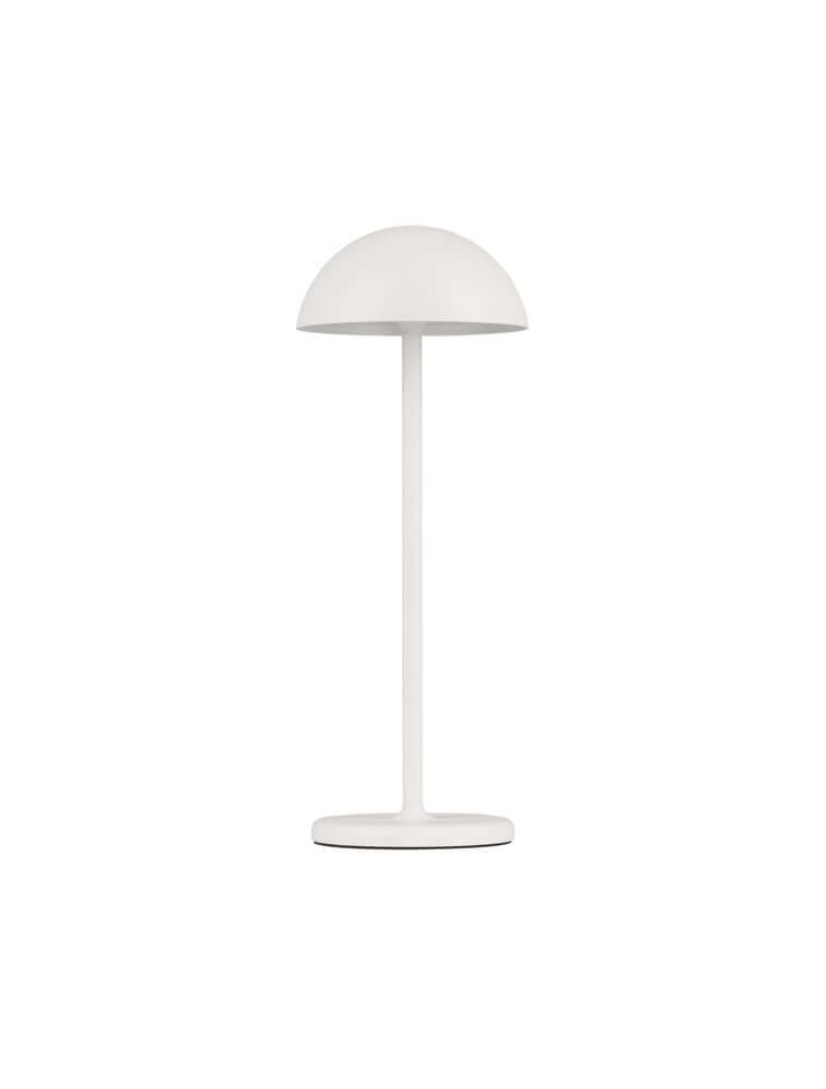 Rose LED Außentischleuchte 3000K IP54 - Minimalistische Tischleuchte in mattem Weiß von Nova Luce.