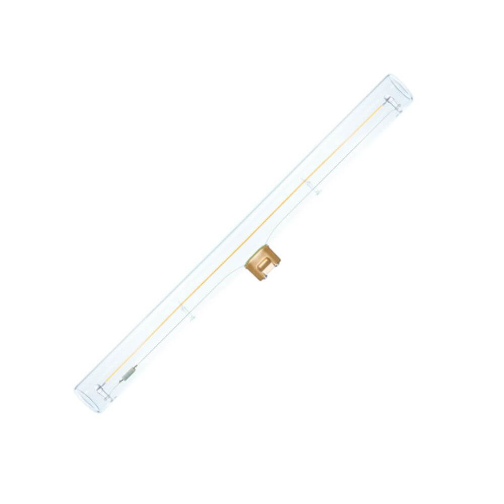 S14d LED Linienleuchte 30cm, dimmbar, extra warmweiß 2200K für Badezimmer und Küche.