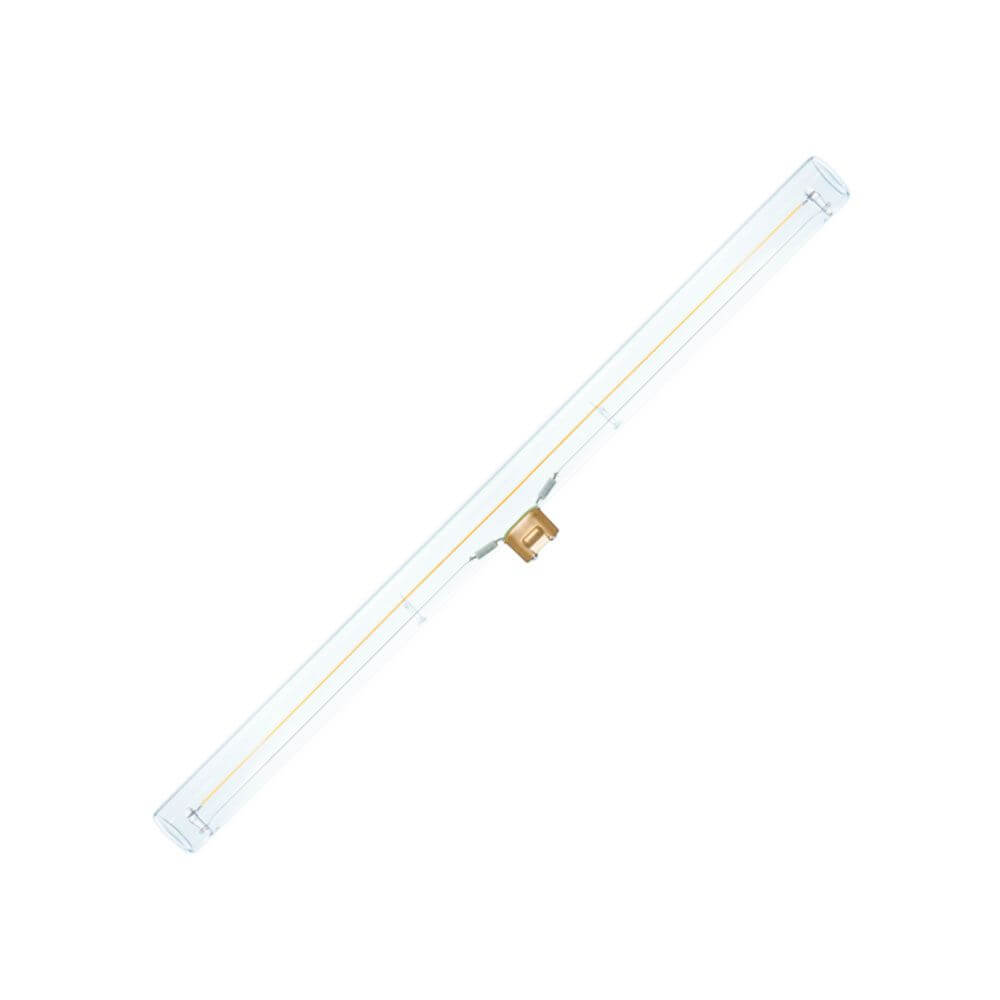 S14d LED Linienleuchte 50cm, extra warmweiß 1900K, dimmbar, ideal für Küche und Bad, Design mit LED-Filament.