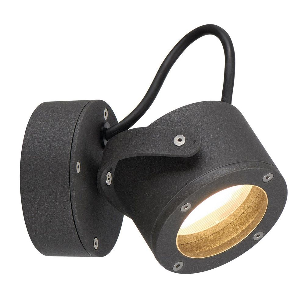 SITRA 360 WL Wandleuchte anthrazit GX53 max. 9W mit dreh- und schwenkbarem Leuchtenkopf.